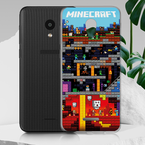 Чехол BoxFace Meizu C9 Minecraft Lode Runner