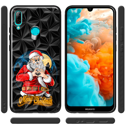 Чехол BoxFace Huawei P Smart 2019 Cool Santa and heart