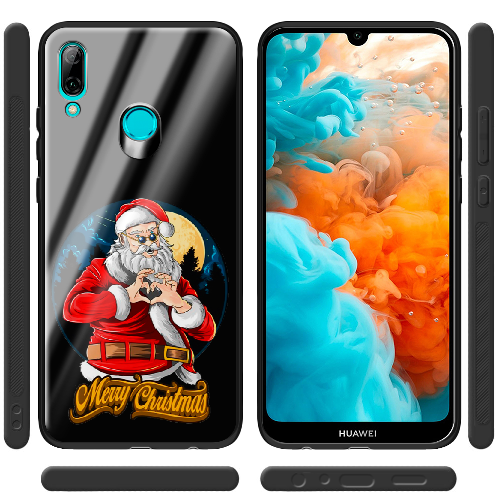 Чехол BoxFace Huawei P Smart 2019 Cool Santa and heart