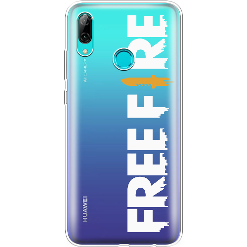 Чехол BoxFace Huawei P Smart 2019 Белый Free Fire