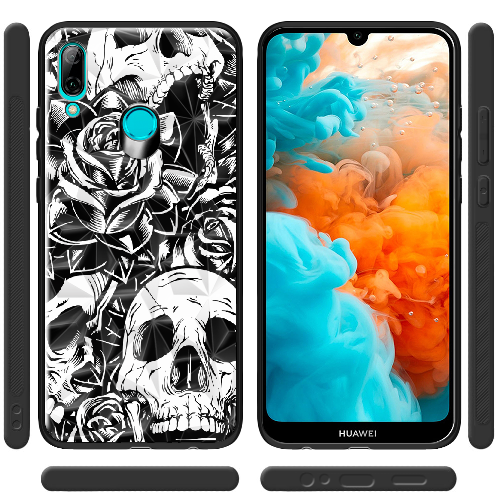 Чехол BoxFace Huawei P Smart 2019 Skull and Roses