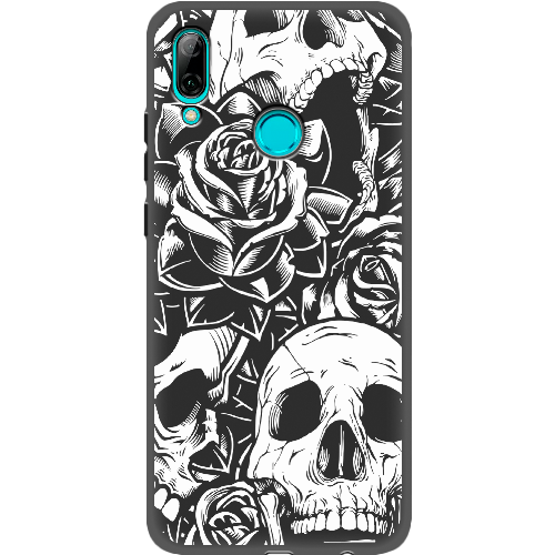 Чехол BoxFace Huawei P Smart 2019 Skull and Roses