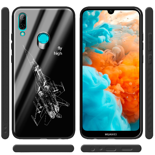 Чехол BoxFace Huawei P Smart 2019 Військовий літак