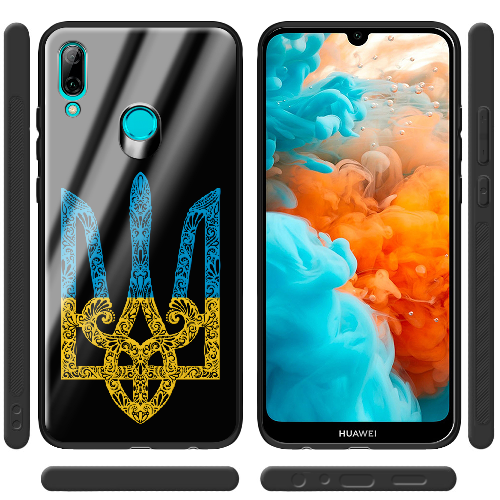 Чехол BoxFace Huawei P Smart 2019 Жовто-блакитний Тризуб