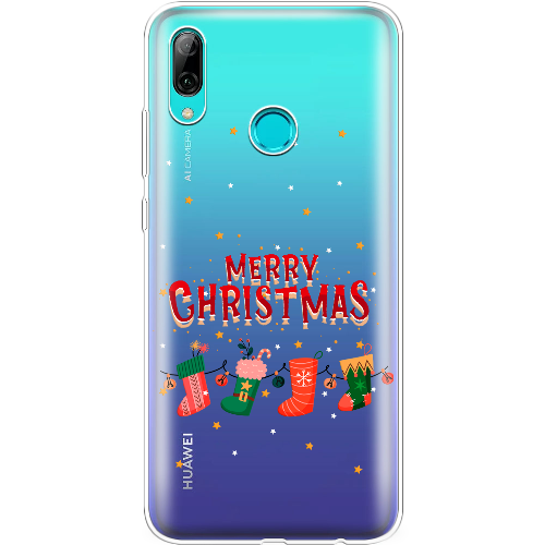 Чехол BoxFace Huawei P Smart 2019 Рождественские Носки