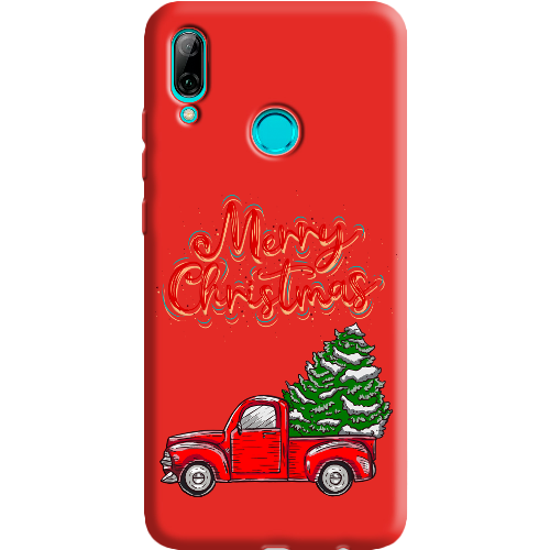 Чехол BoxFace Huawei P Smart 2019 Holiday Car Merry Christmas