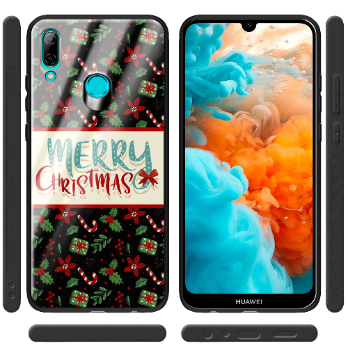 Чехол BoxFace Huawei P Smart 2019 Vintage Christmas Congratulation