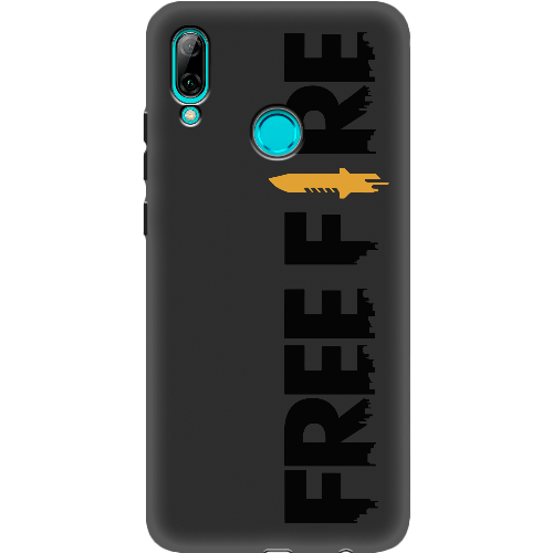 Чехол BoxFace Huawei P Smart 2019 Черный Free Fire