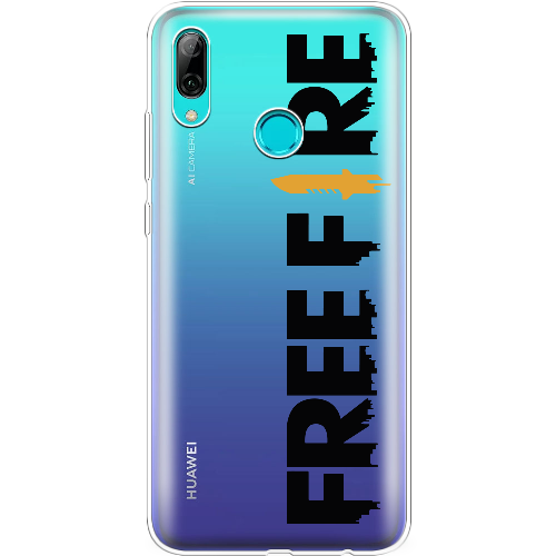 Чехол BoxFace Huawei P Smart 2019 Черный Free Fire
