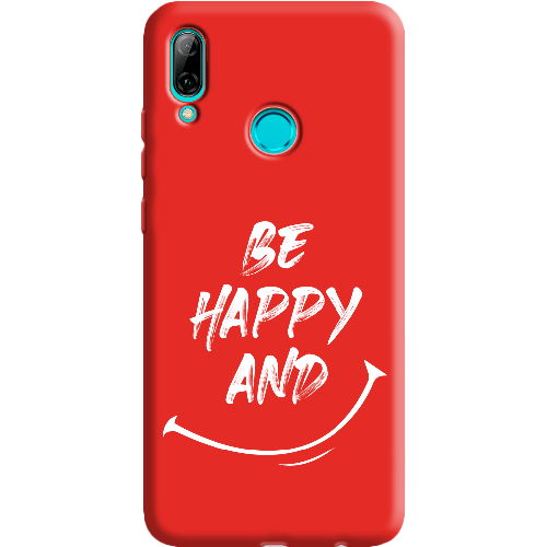 Чехол BoxFace Huawei P Smart 2019 be happy and