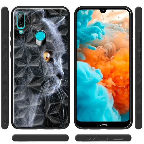 Чехол BoxFace Huawei P Smart 2019 English cat