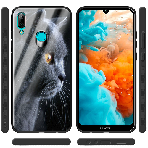 Чехол BoxFace Huawei P Smart 2019 English cat