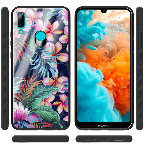 Чехол BoxFace Huawei P Smart 2019 flowers in the tropics