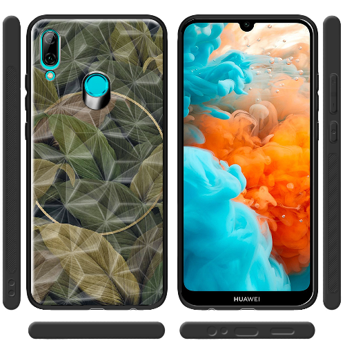 Чехол BoxFace Huawei P Smart 2019 Green Leaf