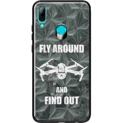 Чехол BoxFace Huawei P Smart 2019 Дрон Fly Around