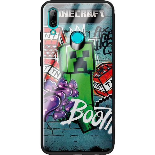 Чехол BoxFace Huawei P Smart 2019 Minecraft Graffiti