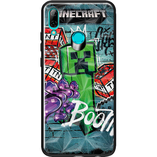 Чехол BoxFace Huawei P Smart 2019 Minecraft Graffiti