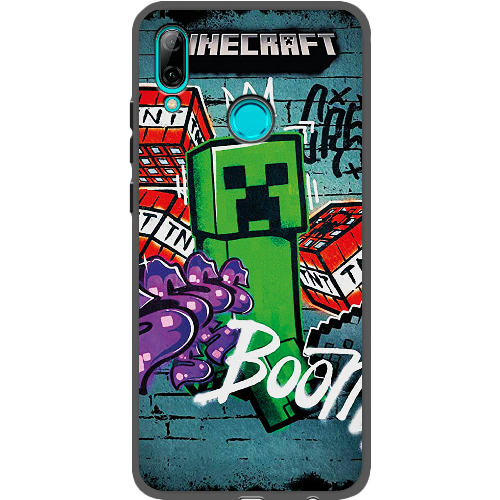 Чехол BoxFace Huawei P Smart 2019 Minecraft Graffiti