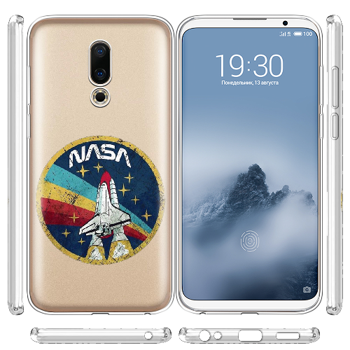 Чехол BoxFace Meizu 16 TH Space Shuttle NASA