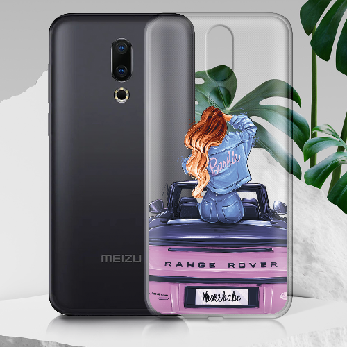 Чехол BoxFace Meizu 16 TH Boss Babe