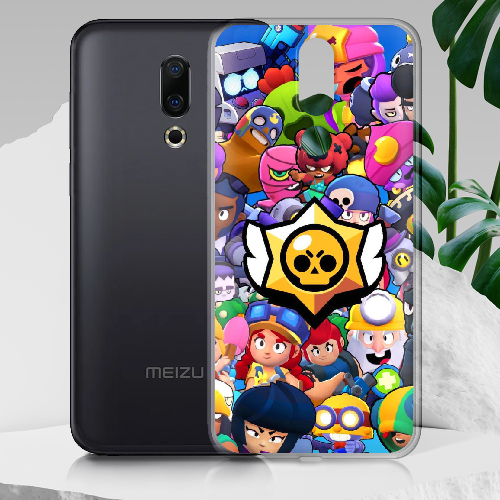 Чехол BoxFace Meizu 16 TH Brawl Stars