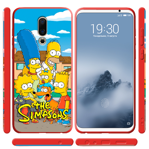 Чехол BoxFace Meizu 16 TH the simpsons