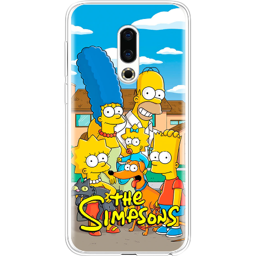 Чехол BoxFace Meizu 16 TH the simpsons