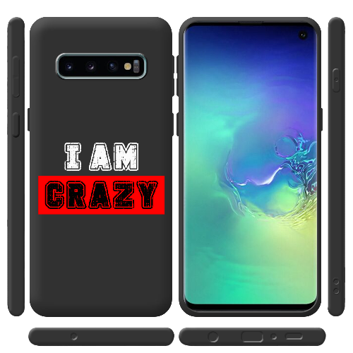 Чехол Boxface Samsung G973 Galaxy S10 I'm Crazy