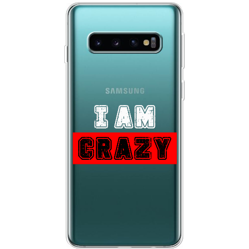 Чехол Boxface Samsung G973 Galaxy S10 I'm Crazy