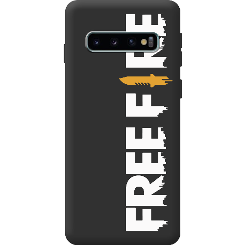 Чехол Boxface Samsung G973 Galaxy S10 Белый Free Fire