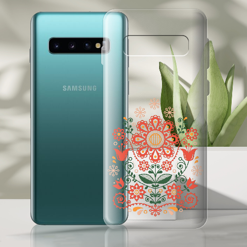 Чехол Boxface Samsung G973 Galaxy S10 Ukrainian Ornament