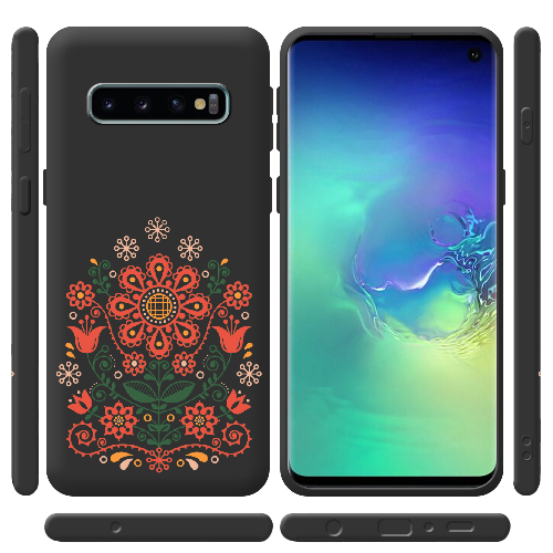 Чехол Boxface Samsung G973 Galaxy S10 Ukrainian Ornament