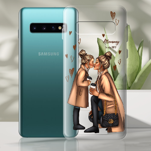 Чехол Boxface Samsung G973 Galaxy S10 Mommy Is My BFF