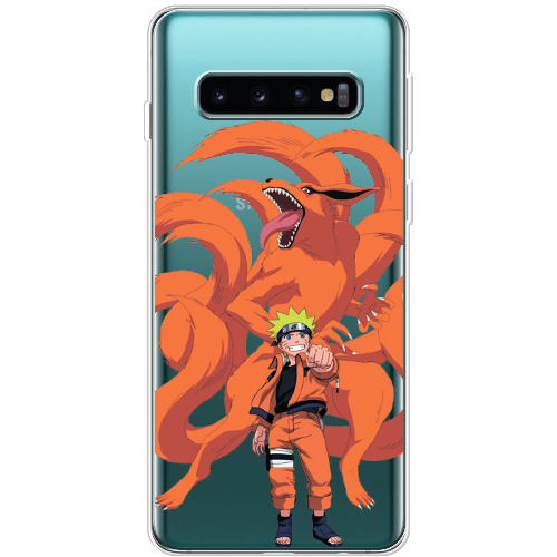 Чехол Boxface Samsung G973 Galaxy S10 Naruto and Kurama