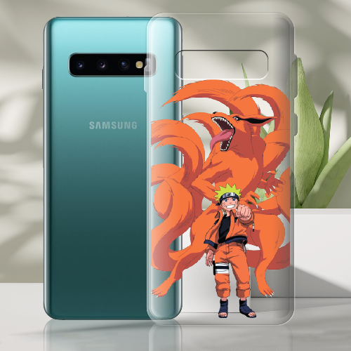 Чехол Boxface Samsung G973 Galaxy S10 Naruto and Kurama