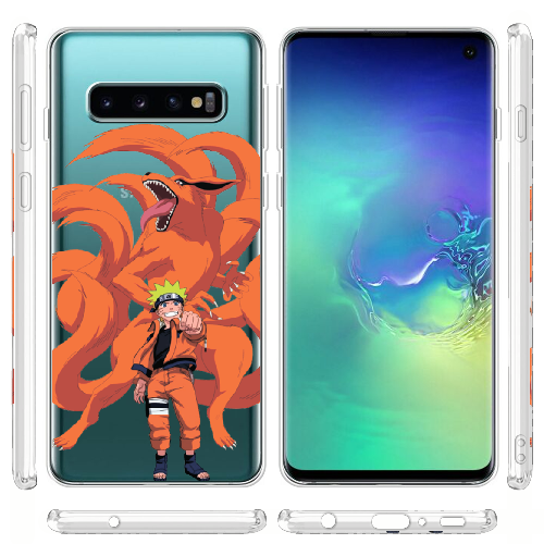 Чехол Boxface Samsung G973 Galaxy S10 Naruto and Kurama