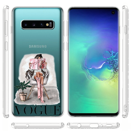 Чехол Boxface Samsung G973 Galaxy S10 Модель из VOGUE