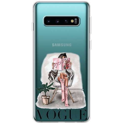 Чехол Boxface Samsung G973 Galaxy S10 Модель из VOGUE