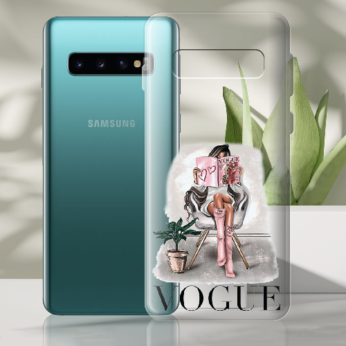 Чехол Boxface Samsung G973 Galaxy S10 Модель из VOGUE