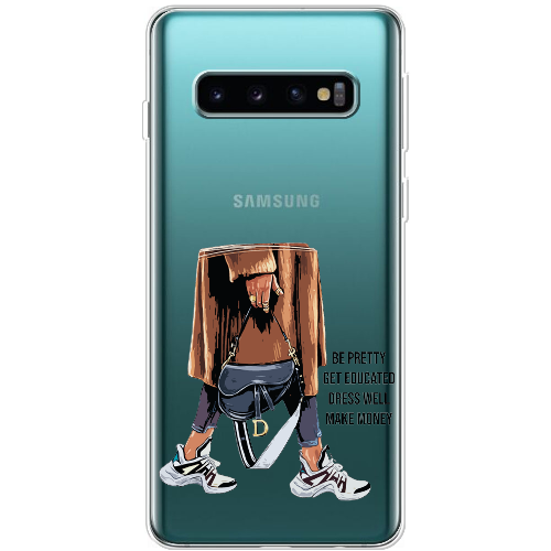 Чехол Boxface Samsung G973 Galaxy S10 Мамины Наставления