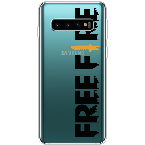 Чехол Boxface Samsung G973 Galaxy S10 Черный Free Fire