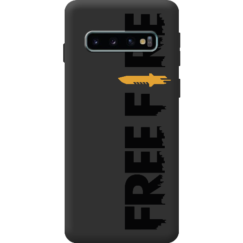 Чехол Boxface Samsung G973 Galaxy S10 Черный Free Fire