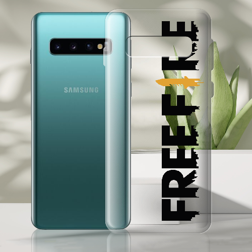 Чехол Boxface Samsung G973 Galaxy S10 Черный Free Fire