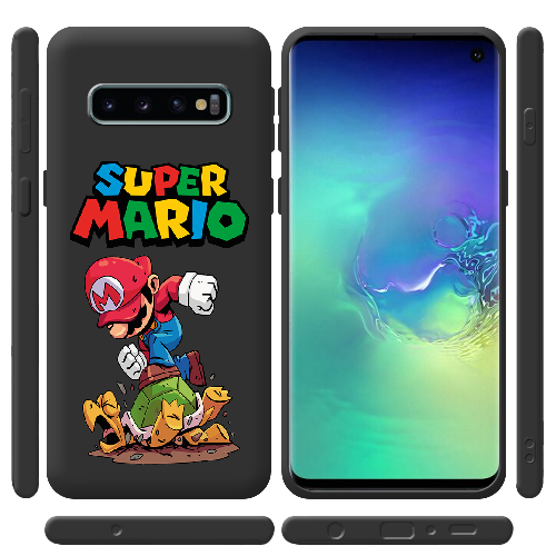 Чехол Boxface Samsung G973 Galaxy S10 Super Mario