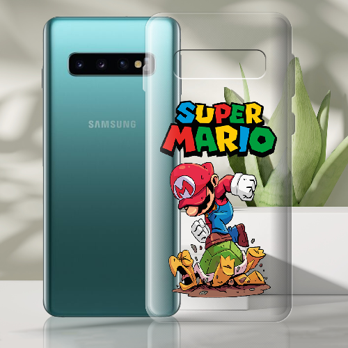 Чехол Boxface Samsung G973 Galaxy S10 Super Mario