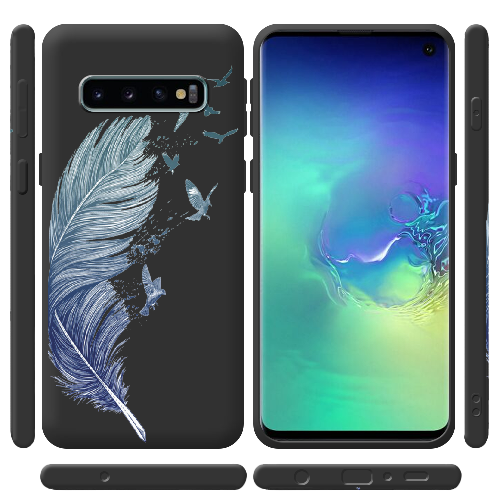 Чехол Boxface Samsung G973 Galaxy S10 Feather