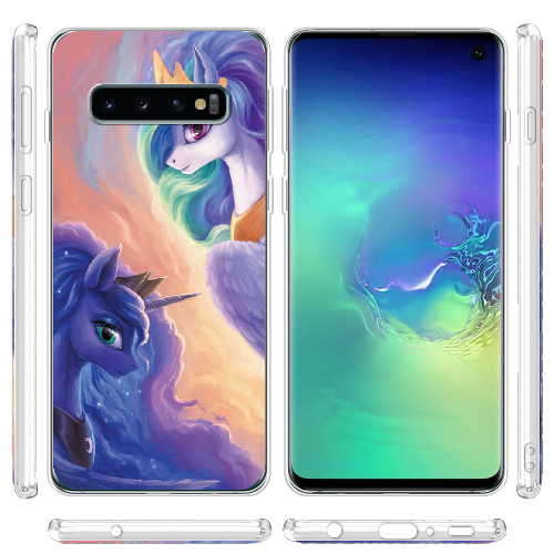 Чехол Boxface Samsung G973 Galaxy S10 My Little Pony Rarity Princess Luna