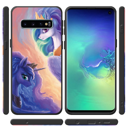 Чехол Boxface Samsung G973 Galaxy S10 My Little Pony Rarity Princess Luna