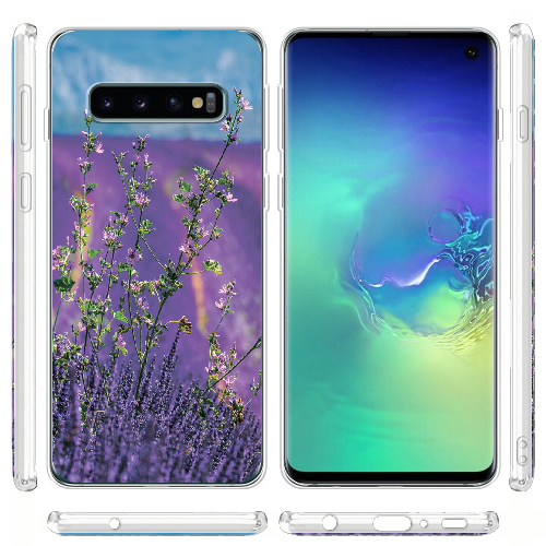 Чехол Boxface Samsung G973 Galaxy S10 Lavender Field