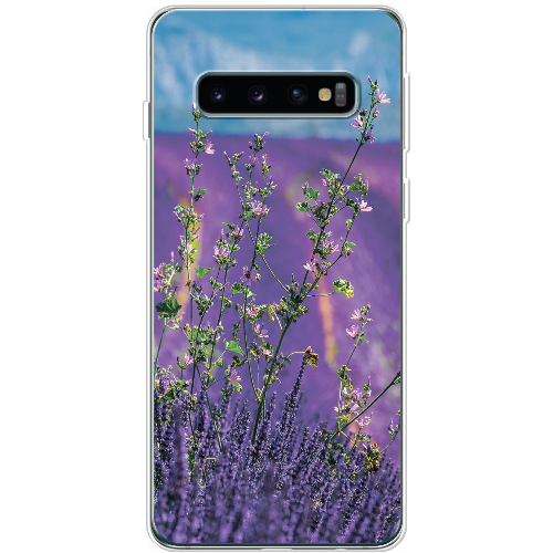 Чехол Boxface Samsung G973 Galaxy S10 Lavender Field